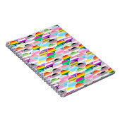 Carnet Ventilateurs de drapeau de fierté LGBTQIA+ Queer e (Côté Droit)