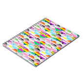 Carnet Ventilateurs de drapeau de fierté LGBTQIA+ Queer e (Côté gauche)