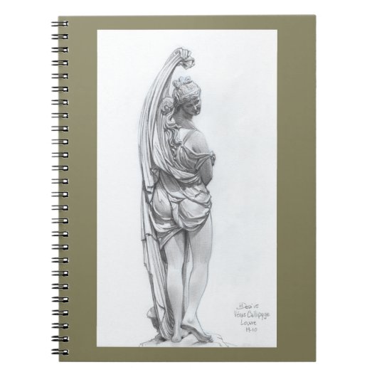 Carnet Vénus Callipyge (Devant)