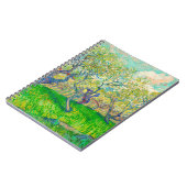 Carnet Verger en fleurs de Vincent van Gogh (Côté gauche)