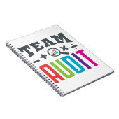 Carnet Vérificateur d'équipe Comptable du groupe de vérif (Côté Droit)