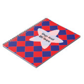 Carnet Vérificateurs colorés - rouge, blanc et bleu (Côté gauche)