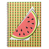 Carnet Vérification de tranche verte de pastèque (Devant)