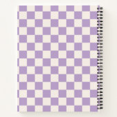 Carnet Vérification du pourpre, Motif de tableau de contr (Dos)