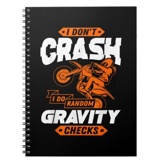 Carnet Vérifications aléatoires de gravité - Motocross & (Devant)