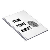 Carnet Véritable adepte du crime (Côté Droit)