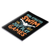 Carnet Véritable Athlètes nager (Côté gauche)