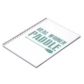 Carnet Véritables Femmes Paddle (Côté gauche)
