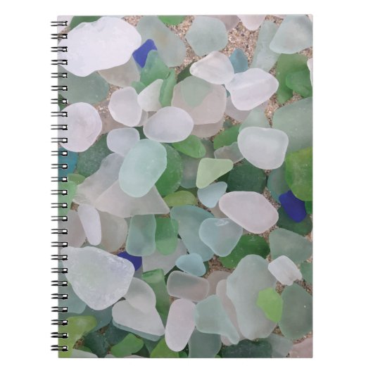 Carnet Verre de mer de l'océan (Devant)