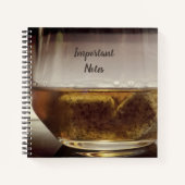 Carnet Verre froid de Whiskey (Devant)