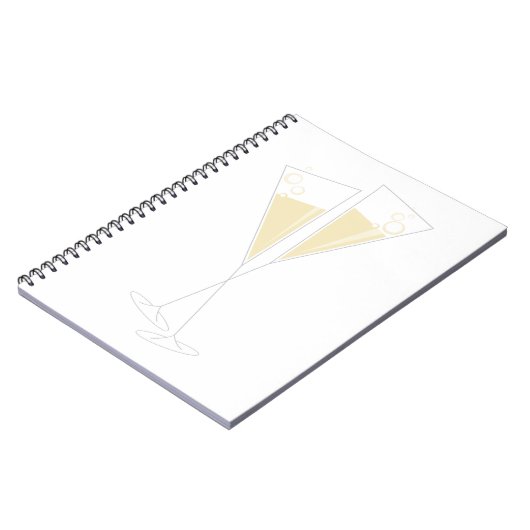 Carnet Verres Champagne (Côté gauche)