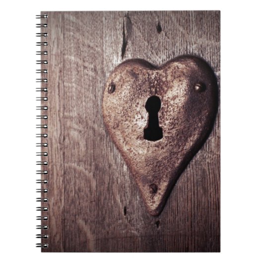 Carnet Verrouiller coeur (Devant)