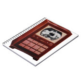 Carnet vers 1951 téléviseur diffusant la boxe (Côté gauche)