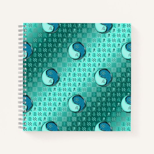 Carnet Verseau & Chien d'Eau (Devant)