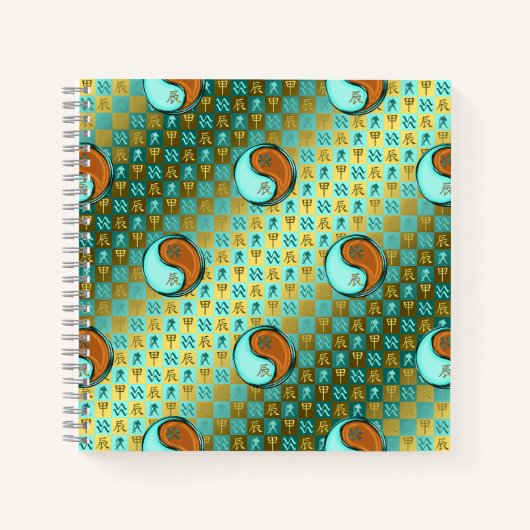 Carnet Verseau & Dragon de Bois (Devant)