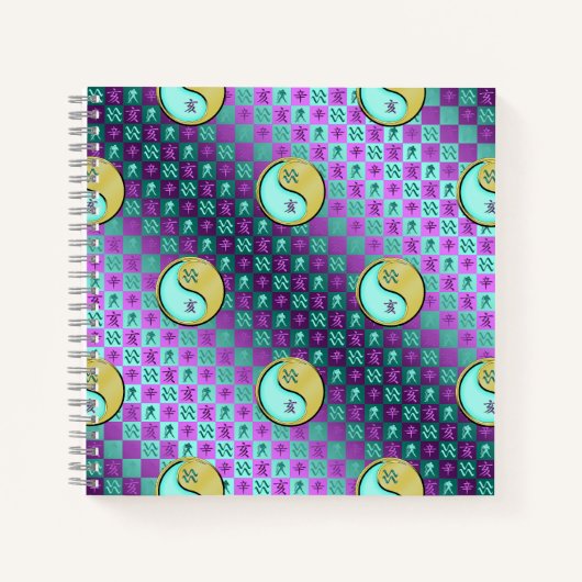Carnet Verseau & Sanglier de Métal (Devant)