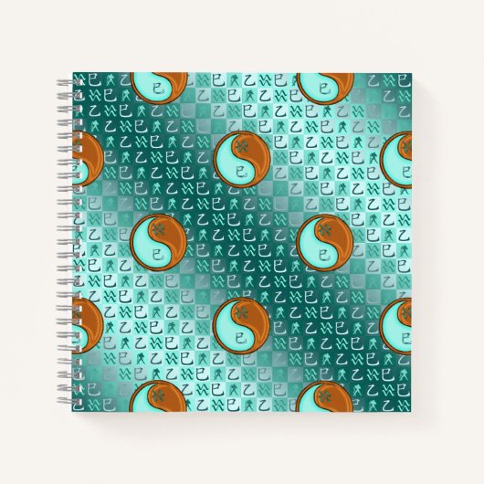 Carnet Verseau & Serpent de Bois (Devant)