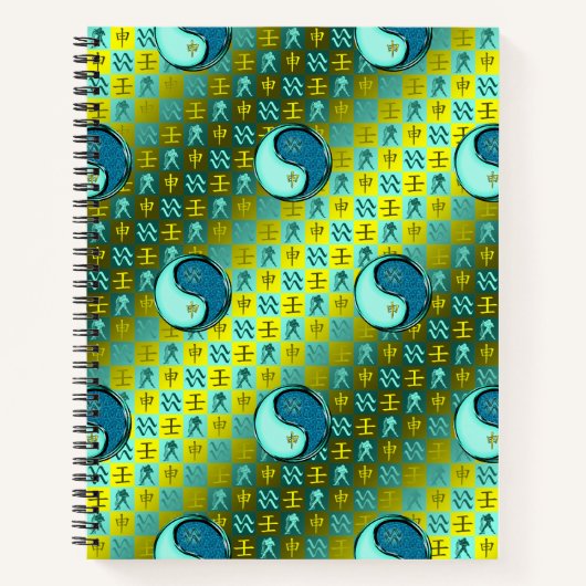 Carnet Verseau & Singe d'eau (Devant)