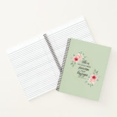 Carnet verset biblique espagnol Proverbios 31:10 (Intérieur)