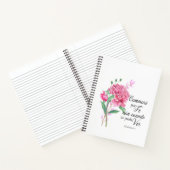 Carnet verset de la bible espagnole caminare por fe (Intérieur)