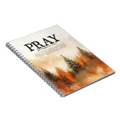 Carnet Verset de la Bible Philippiens 4:6-7 Nature (Côté Droit)