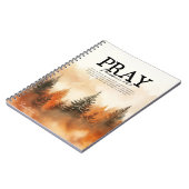 Carnet Verset de la Bible Philippiens 4:6-7 Nature (Côté gauche)