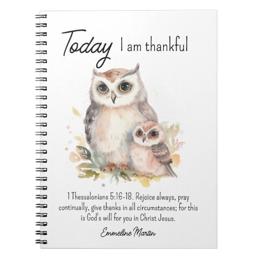 Carnet Versets bibliques de gratitude chrétienne sur les (Devant)
