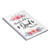 Carnet Versets bibliques inspirants - Romains 12:9 (Côté Droit)