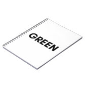 Carnet vert (Côté gauche)