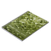 Carnet Vert Annabelle Hydrangea Mariage Floral (Côté gauche)