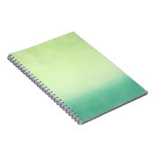 Carnet vert Arrière - plan jaune (Côté Droit)