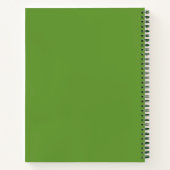 Carnet Vert Avocat (Dos)