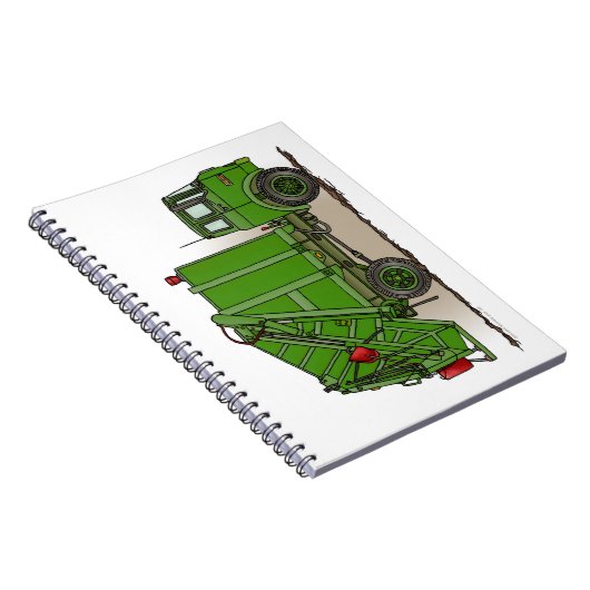 Carnet Vert de camion à ordures (Côté Droit)