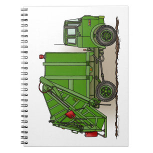 Carnet Vert de camion à ordures