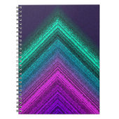 Carnet Vert de montagne électrique (Devant)