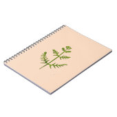 Carnet vert de printemps (Côté gauche)