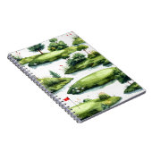 Carnet Vert de putting de golf (Côté Droit)