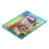 Carnet Vert de visage de Bouddha (Côté gauche)