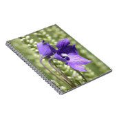Carnet vert doux et violet (Côté Droit)