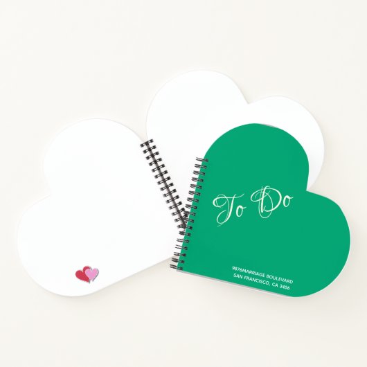 Carnet Vert émeraude (Intérieur)