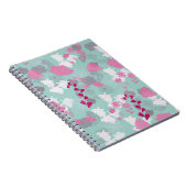 Carnet vert fleurs (Côté Droit)