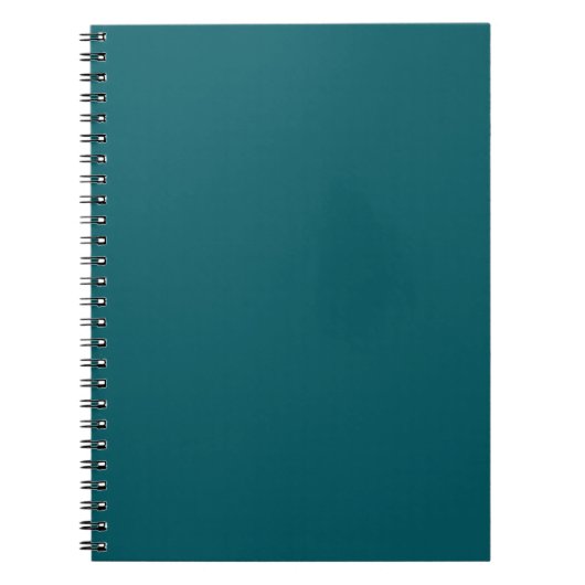Carnet vert foncé Turquoise (Devant)