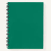 Carnet Vert forestier (Devant)