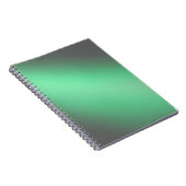 Carnet Vert gris clair de lune ombre (Côté Droit)