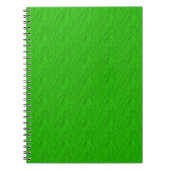 Carnet Vert herbe (Devant)
