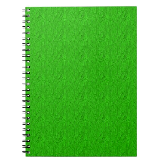 Carnet Vert herbe (Devant)
