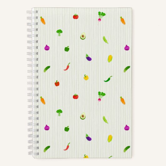 Carnet Vert Légume (Recto)