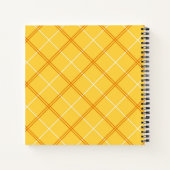 CARNET VERT ORANGE JAUNE UN PROFESSEUR CHANCEUX (Dos)