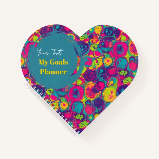 Carnet Vert Persan | Chic Multicolore (Devant)