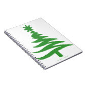 Carnet Vert sapin de Noël (Côté Droit)